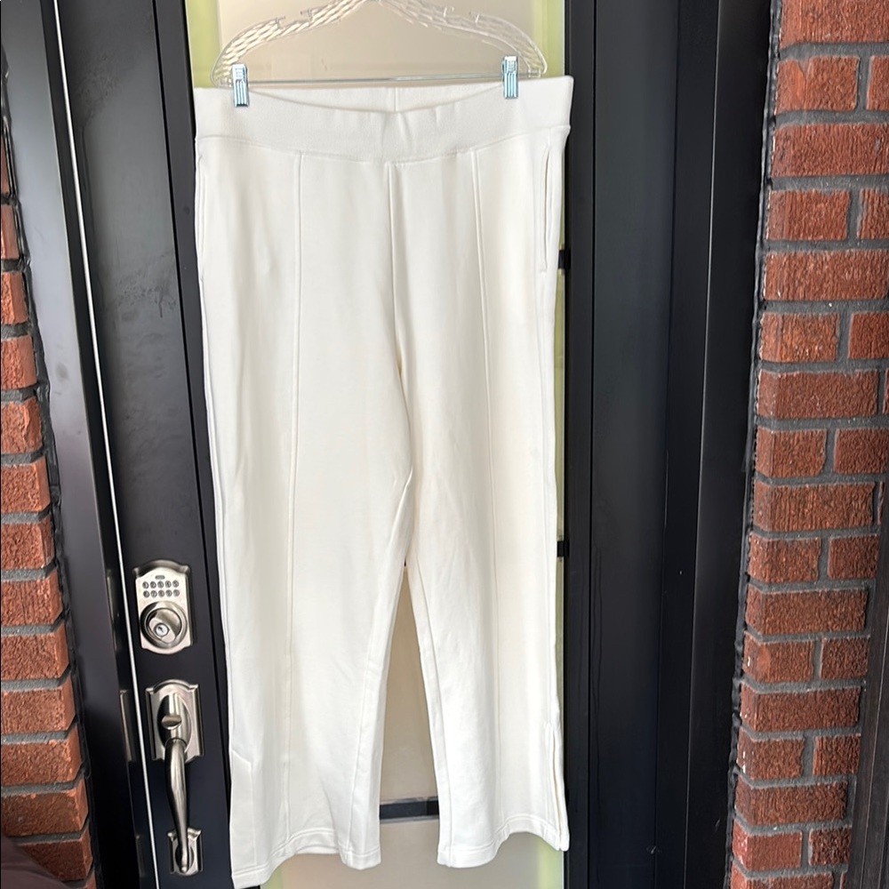 Elegant Cream Women's Pants